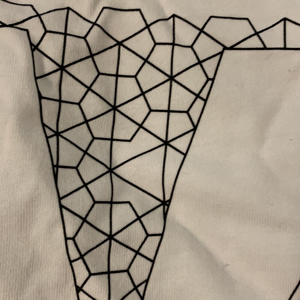 - NWT Armani Exchange  white tee shirt with black details - Picture 6 of 6